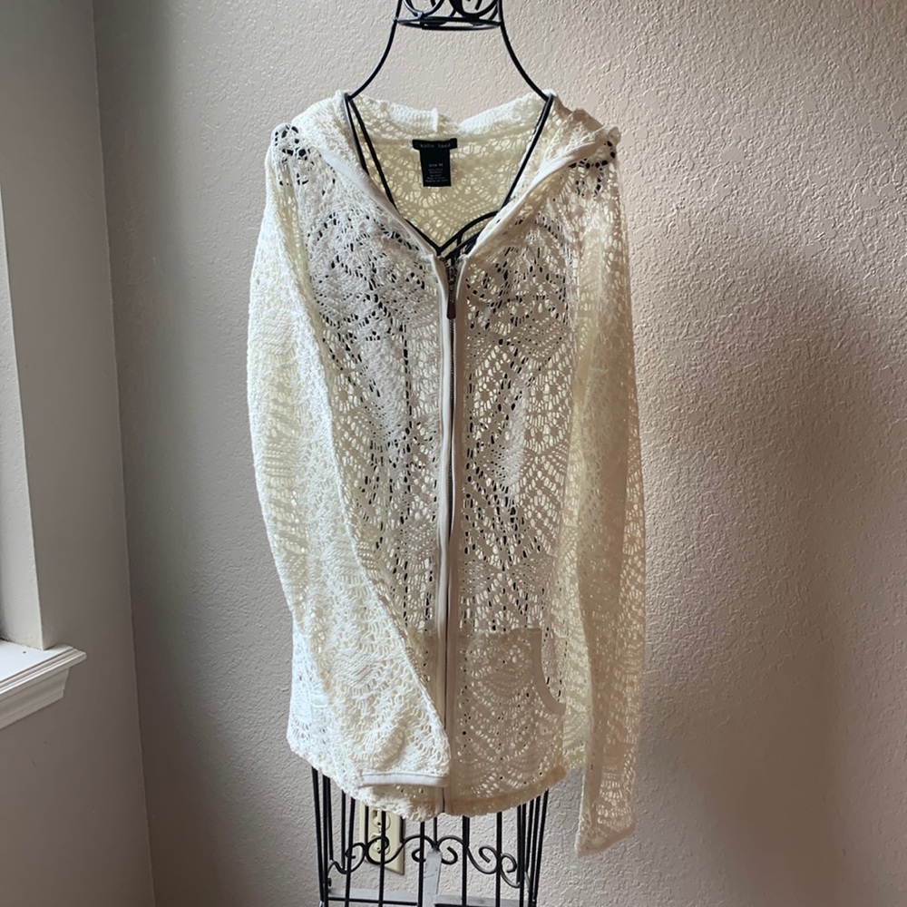 Boutique swim cover top.